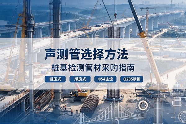 霍邱声测管选型标准