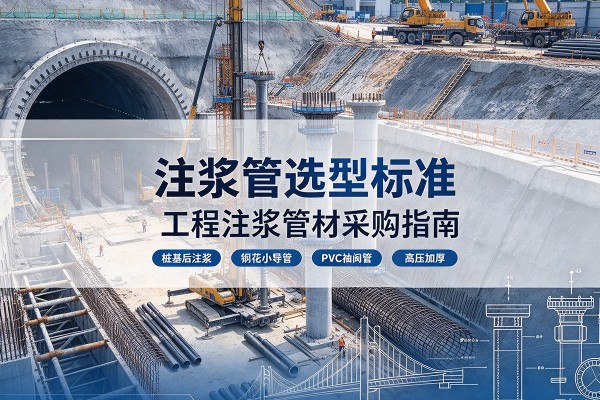 霍邱注浆管选型标准